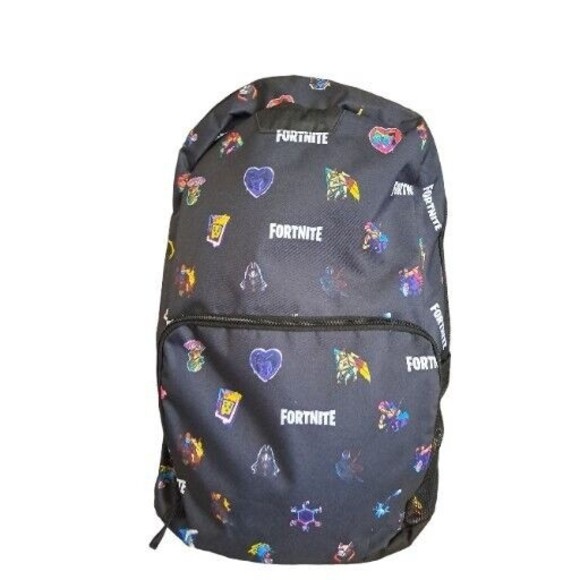 Fortnite Signify Backpack Black Travel School Book Bag - Picture 1 of 3